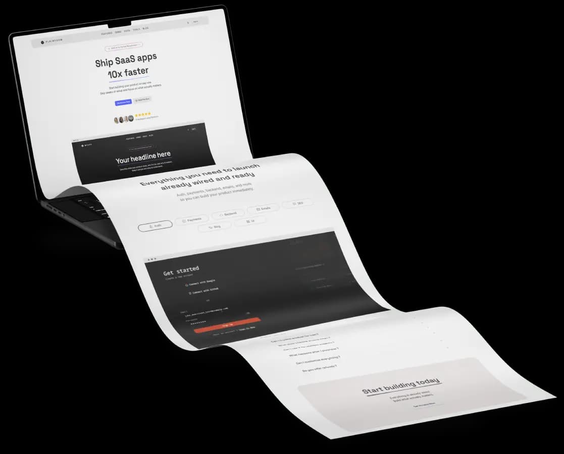 Plainform project preview